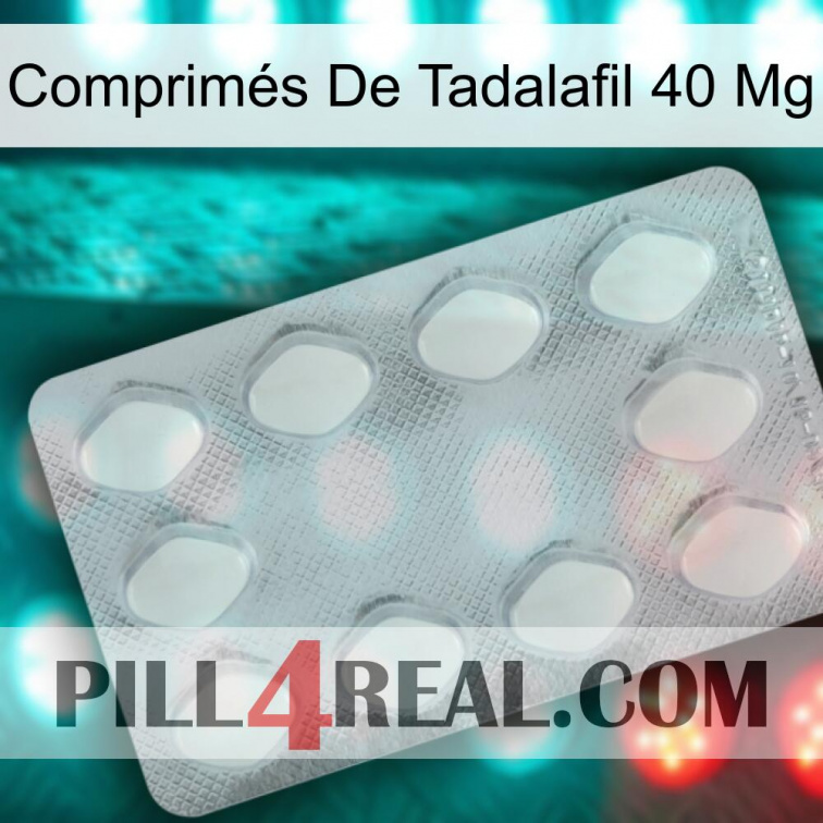 Comprimés De Tadalafil 40 Mg 16